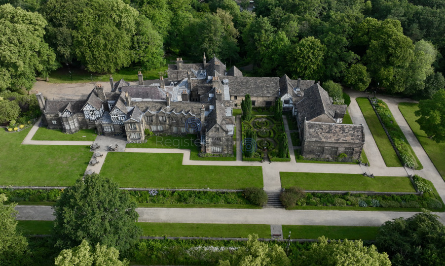 Smithills Hall (Back Centre)